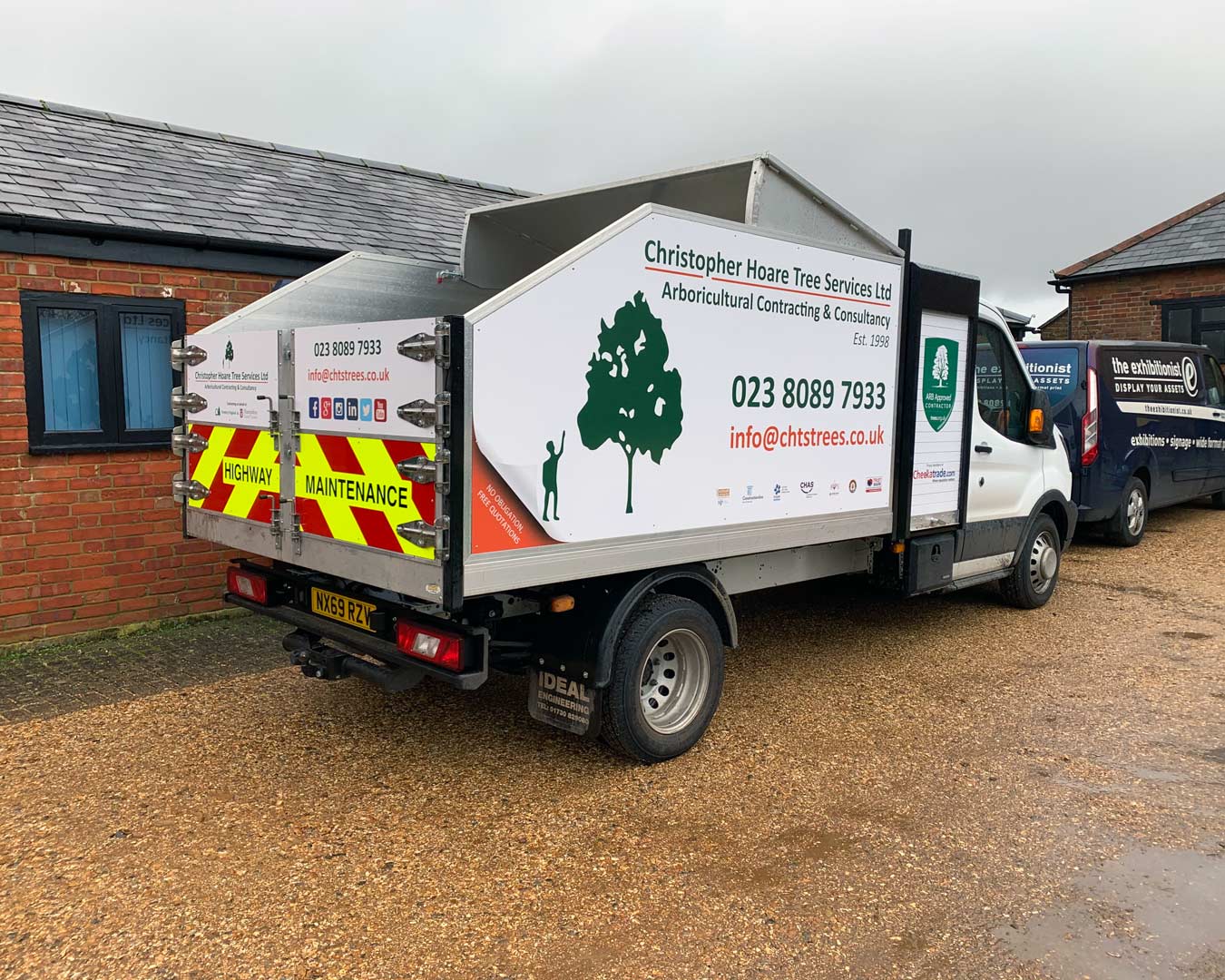Chipper wrap for Christopher Hoare